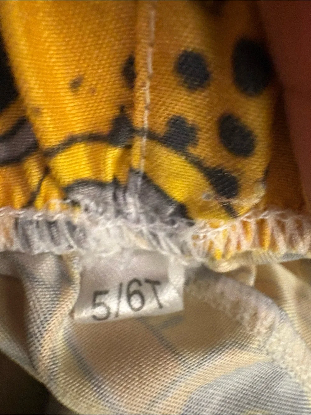 Kids Yellow Construction Print Shorts